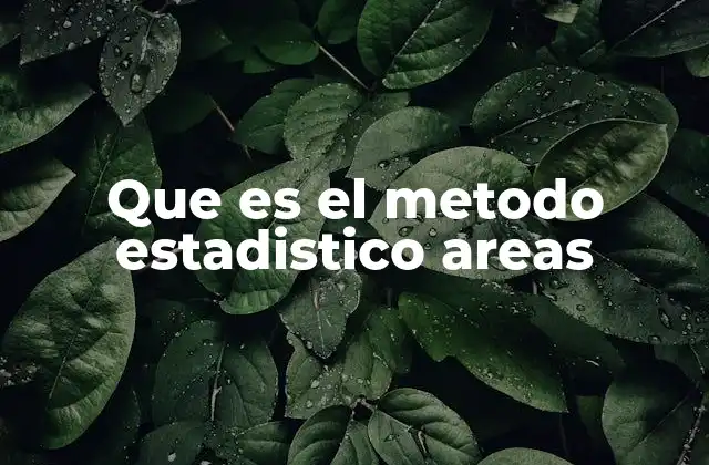 El análisis espacial como herramienta complementaria del método estadístico