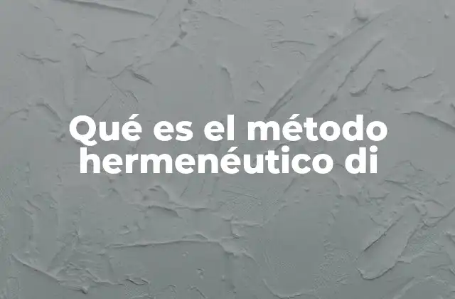 Qué es el Método Hermenéutico Di 2 La importancia de la interpretación en el análisis cultural