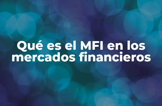 Cómo el MFI complementa el análisis técnico