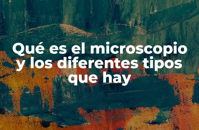 Qué es el Microscopio y los Diferentes Tipos que Hay 2 ¿Cómo funciona un microscopio y qué componentes lo conforman?