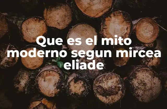 La evolución del mito en la sociedad contemporánea