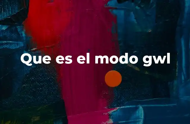 Cómo el modo GWL mejora el rendimiento de tu dispositivo