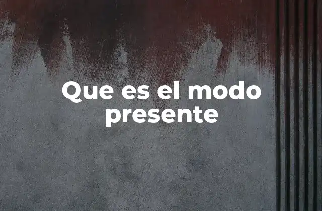 El presente en la comunicación cotidiana