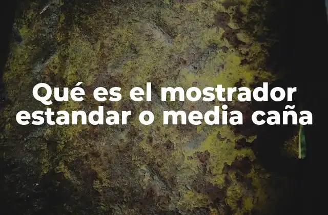 El papel del mostrador en el diseño de espacios de hostelería