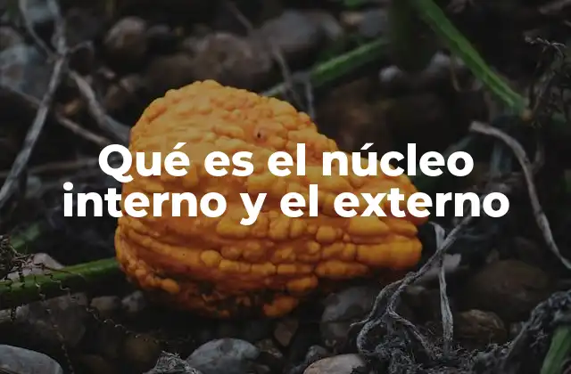 Qué es el Núcleo Interno y el Externo