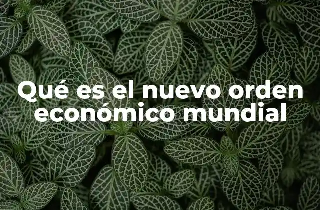 El impacto de las transformaciones económicas globales