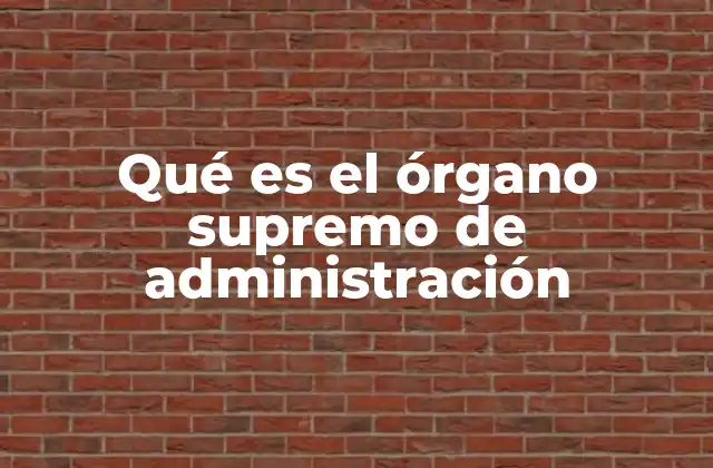 La importancia de la estructura jerárquica en la administración pública