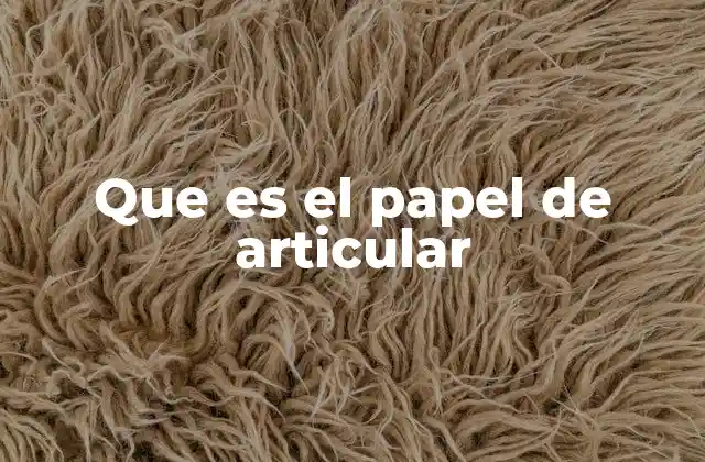 Que es el Papel de Articular 2 La importancia de una comunicación clara y estructurada