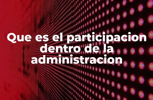 La importancia de la participación ciudadana en la gestión pública