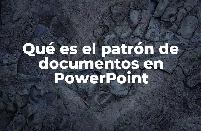 Cómo los patrones mejoran la profesionalidad de las presentaciones