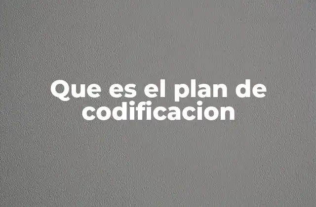 Que es el Plan de Codificacion 2 La importancia de tener un plan de codificación en proyectos tecnológicos