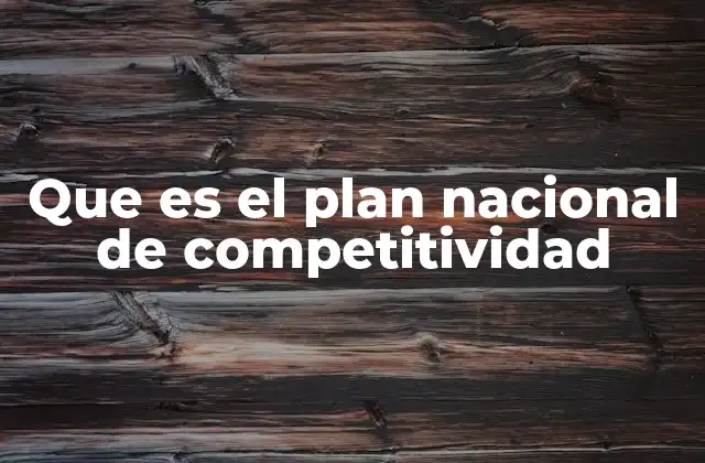 Cómo un país puede posicionarse en el mercado global sin un plan nacional de competitividad