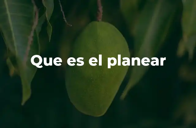 La importancia del planear en el desarrollo personal