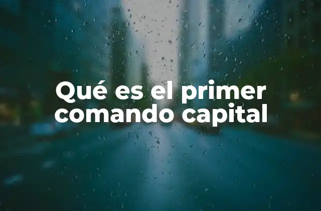 Qué es el Primer Comando Capital 2 El rol del primer comando capital en la estructura política