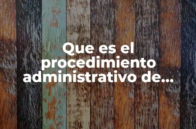 Que es el Procedimiento Administrativo de Ejecucion Sat