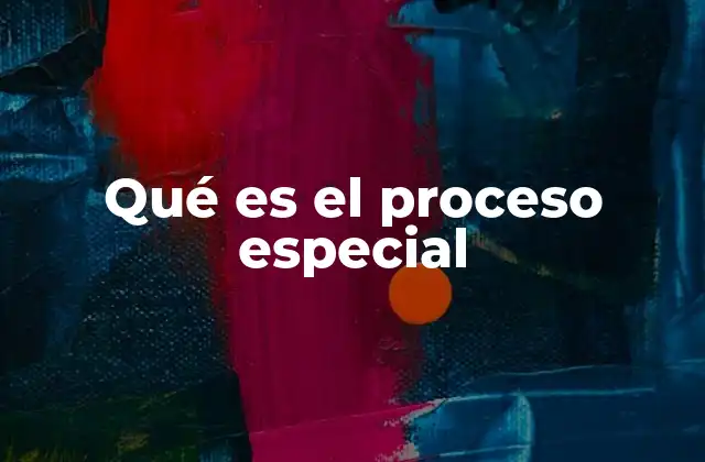 El rol del proceso especial en la gestión de conflictos