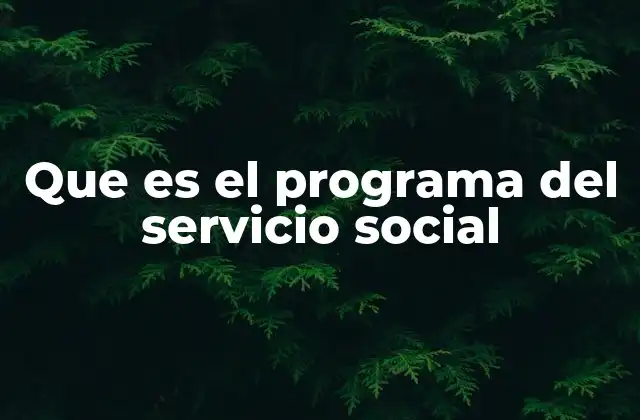 El rol del servicio social en la formación universitaria