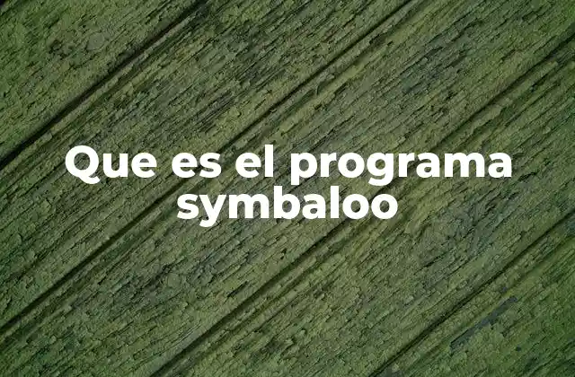 Que es el Programa Symbaloo