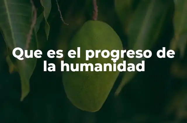 Que es el Progreso de la Humanidad 2 El camino hacia una sociedad más avanzada