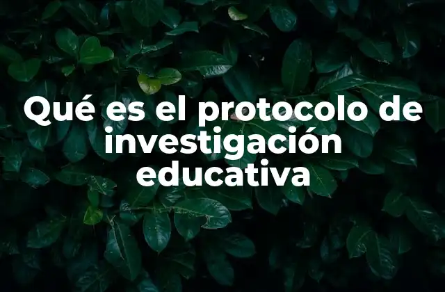 La base metodológica de una investigación educativa