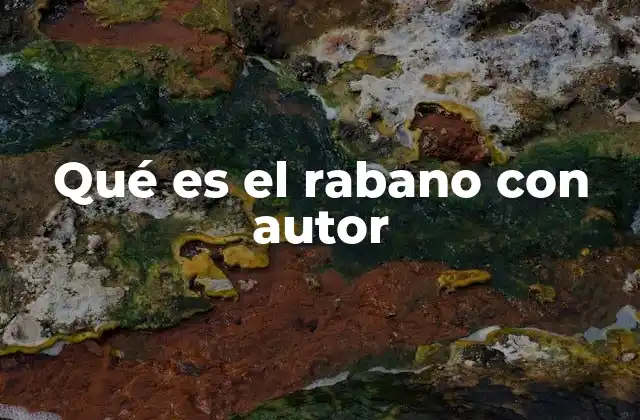 Qué es el Rabano con Autor 2 La noción de individualidad en el contexto cultural