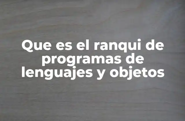 La importancia de la jerarquía en la programación