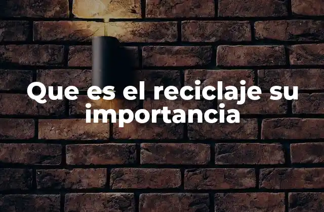 Cómo el reciclaje impacta en el entorno y la sociedad