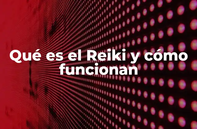 El Reiki como herramienta para el equilibrio interior