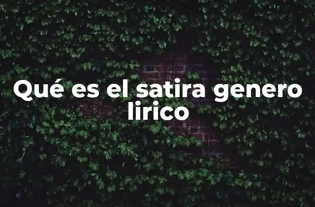 La sátira como forma de expresión crítica en la poesía