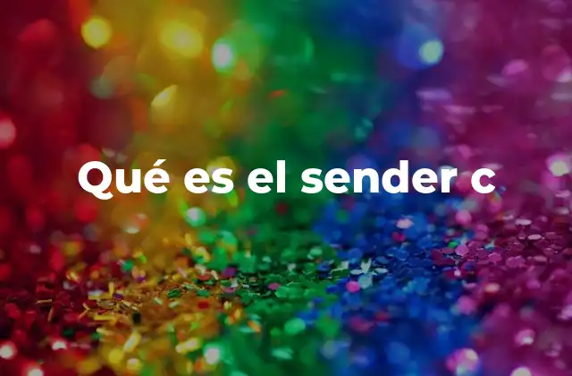 La importancia del sender en el manejo de eventos