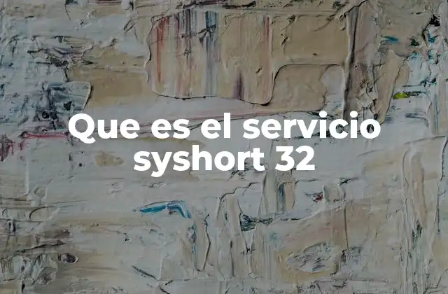 ¿Cómo identificar si syshort 32 es legítimo o no?