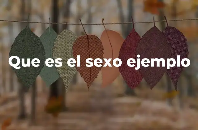 La importancia del sexo en la vida humana