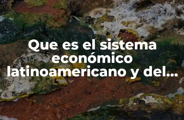 Características del sistema económico en América Latina y el Caribe