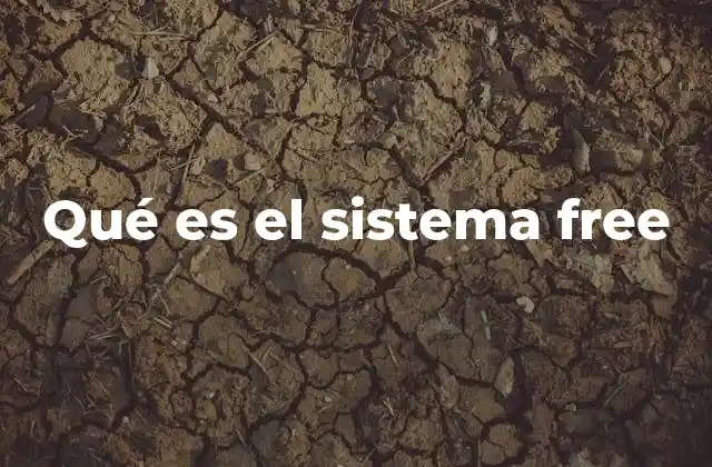 Qué es el Sistema Free