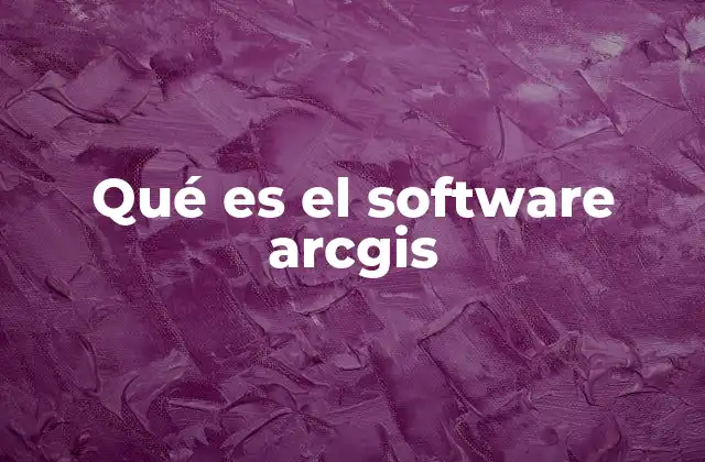 Qué es el Software Arcgis 2 El papel del software ArcGIS en la toma de decisiones