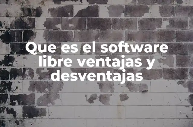 Las libertades que ofrece el software libre