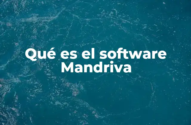 Qué es el Software Mandriva