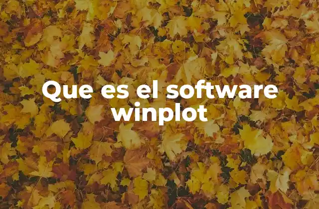 Que es el Software Winplot