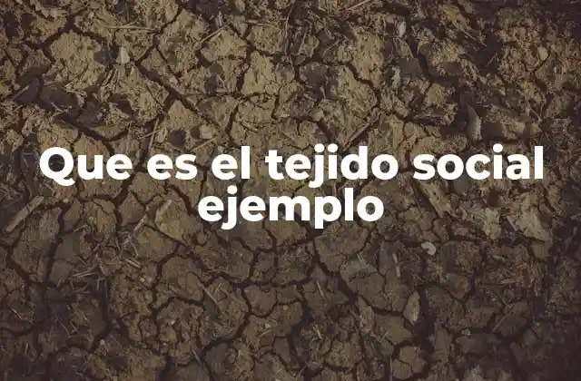 Que es el Tejido Social Ejemplo 2 La importancia de las redes sociales en la vida cotidiana