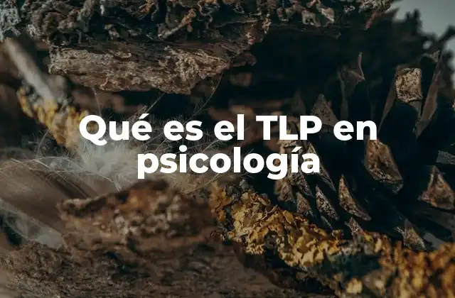 Características del TLP y su impacto en la interacción social
