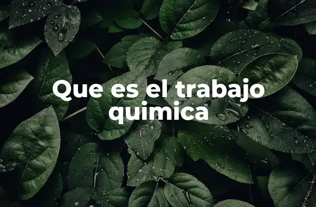 El impacto del trabajo en el desarrollo científico y tecnológico