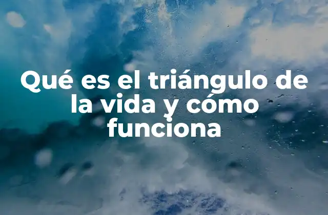 Qué es el Triángulo de la Vida y Cómo Funciona