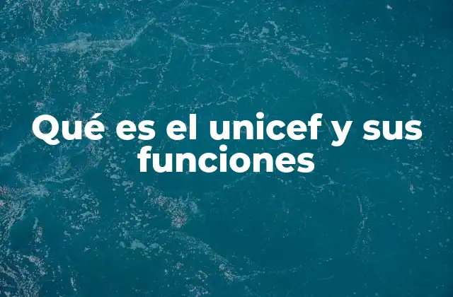 Qué es el Unicef y Sus Funciones 2 El rol del UNICEF en la protección de la niñez global