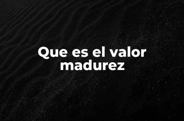El camino hacia la madurez emocional
