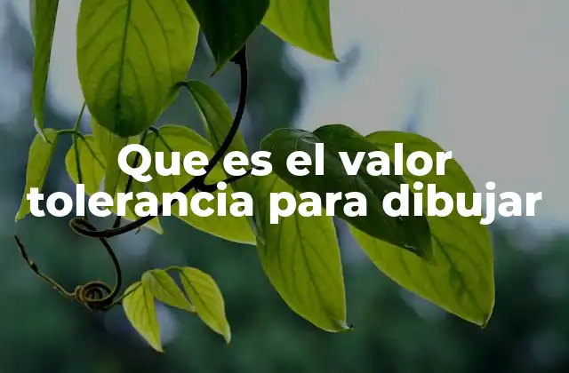 Importancia del valor tolerancia en el diseño técnico