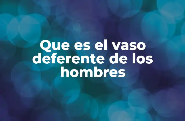 Que es el Vaso Deferente de los Hombres