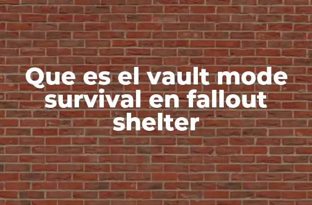 La dinámica detrás de los desafíos de Vault Mode Survival