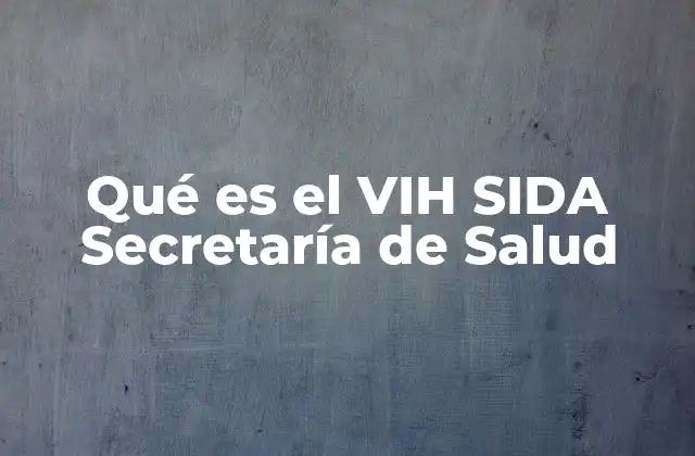 El papel de las instituciones en la lucha contra el VIH
