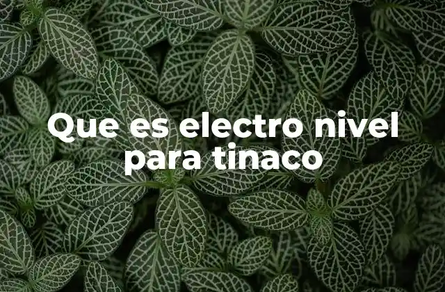Funcionamiento y tipos de electro nivel para tinaco