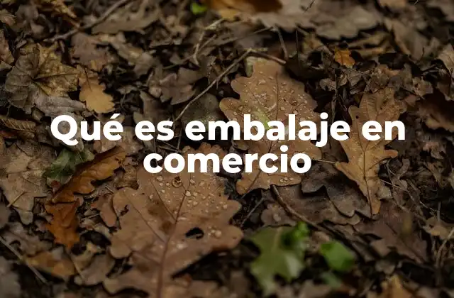 La importancia del embalaje en la cadena de suministro